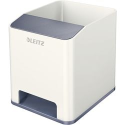 Pennenhouder leitz wow wit metalic
