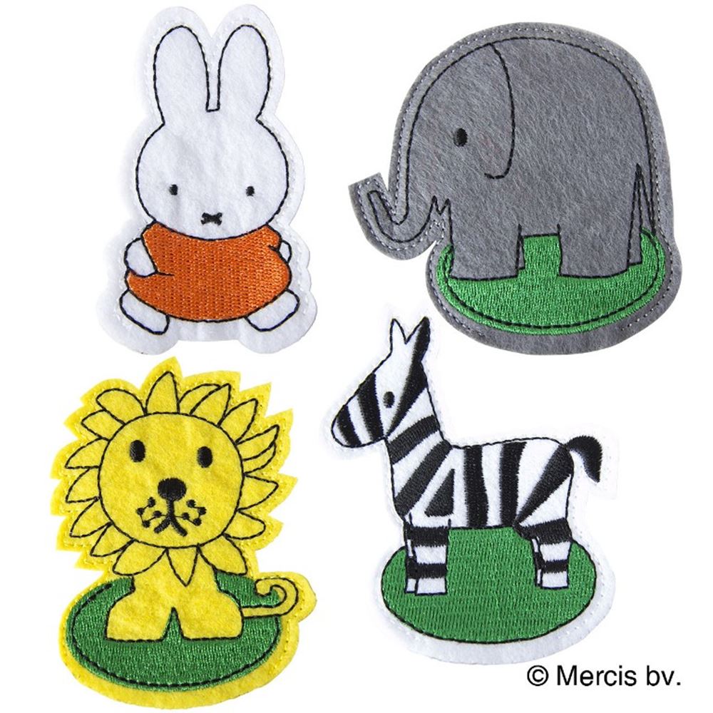 Nijntje vingerpopje vilt dierentuin 4 as