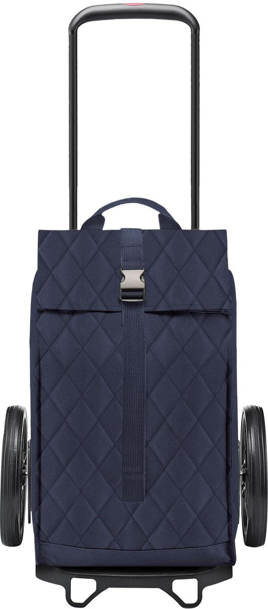 Reisenthel citycruiser rhombus boodschappentrolley - 40l - rhombus midnight gold blauw