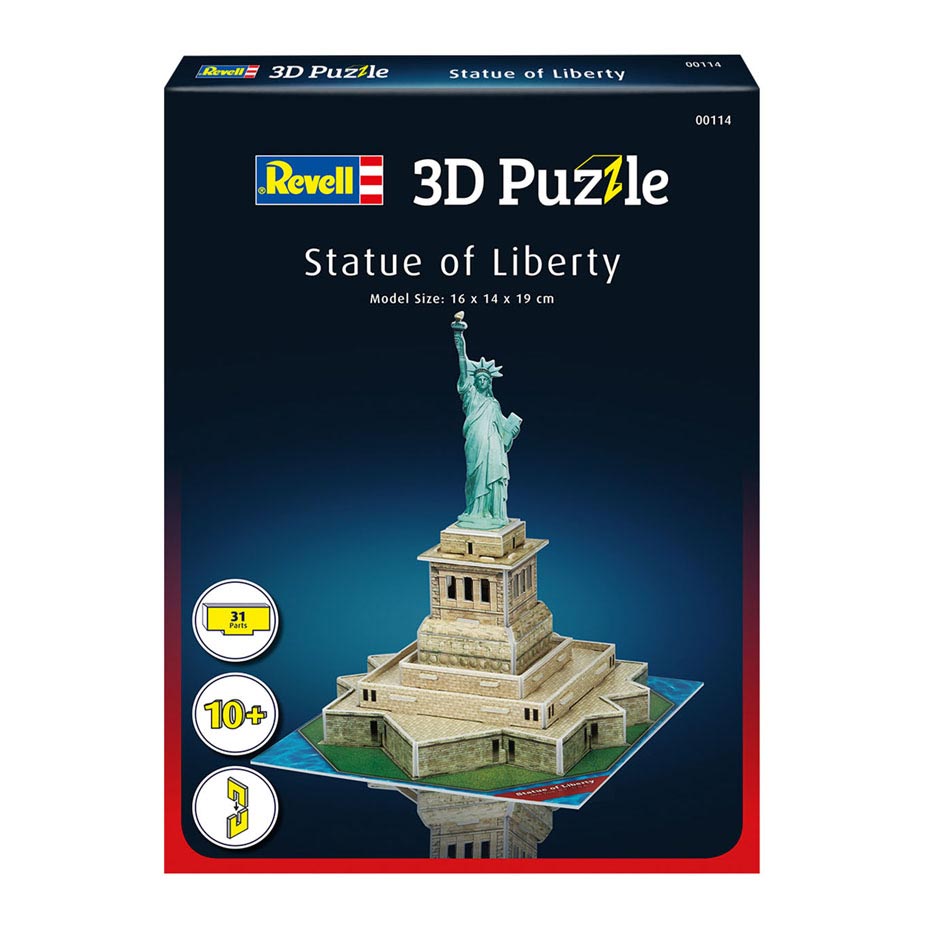 Revell 3d puzzel bouwpakket - statue of liberty 31st.