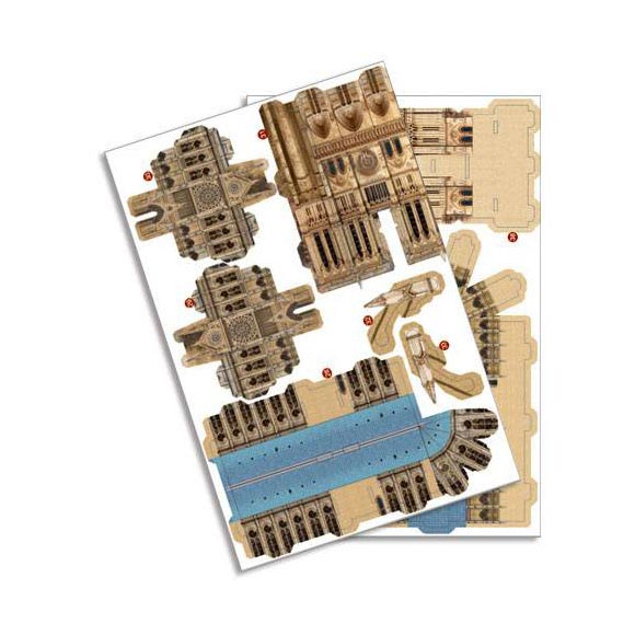 Revell puzzel - 00121 notre-dame de paris 3d puzzel