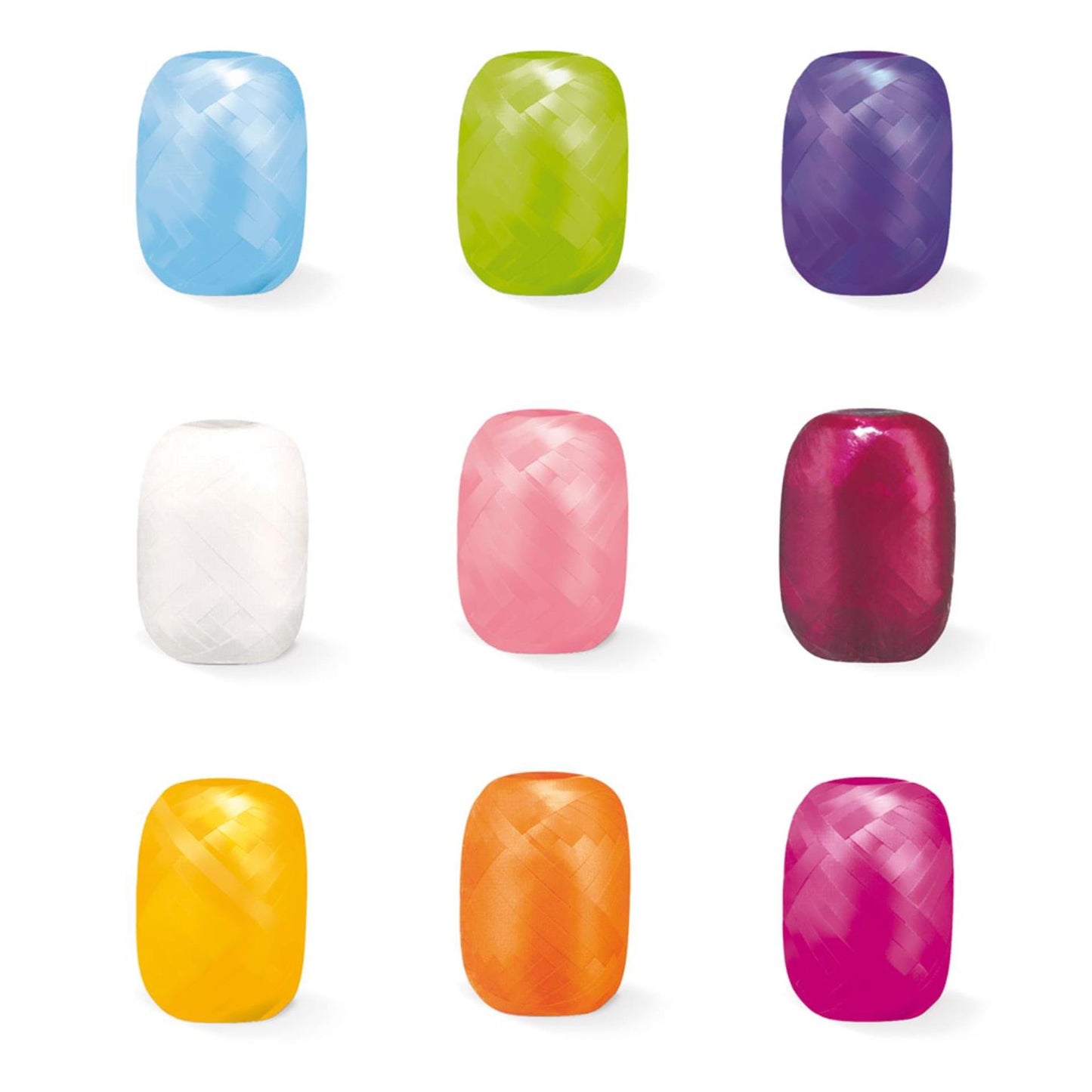 Globos krullint 20mx5mm pak a 24 rolletjes assorti kleur