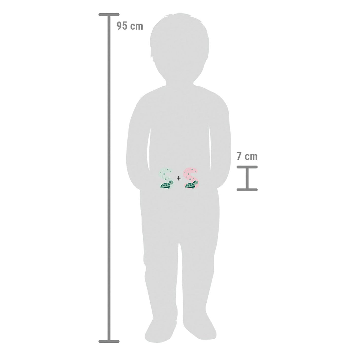 Small foot - houten dieren kinderletter - s