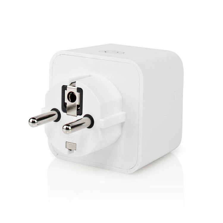 Nedis wifip131fwt smartlife smart stekker wi-fi 1 stuks 3680 w type f (cee 7 3) -10 - 45 °c android ios wit