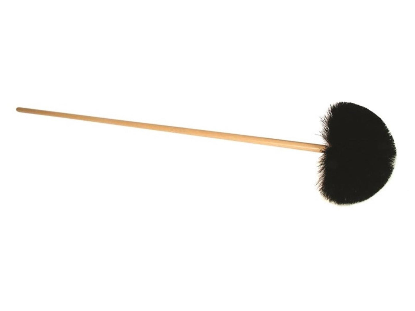 Luva ragebol haar met gelakt houten steel 80 cm