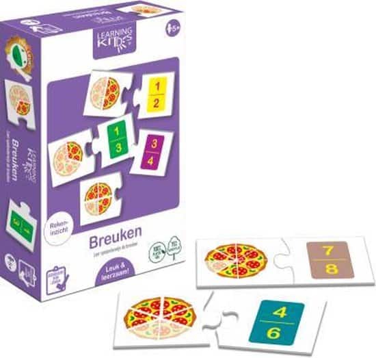 Bongers speelgoed learning kitds - breuken (20 x 2)