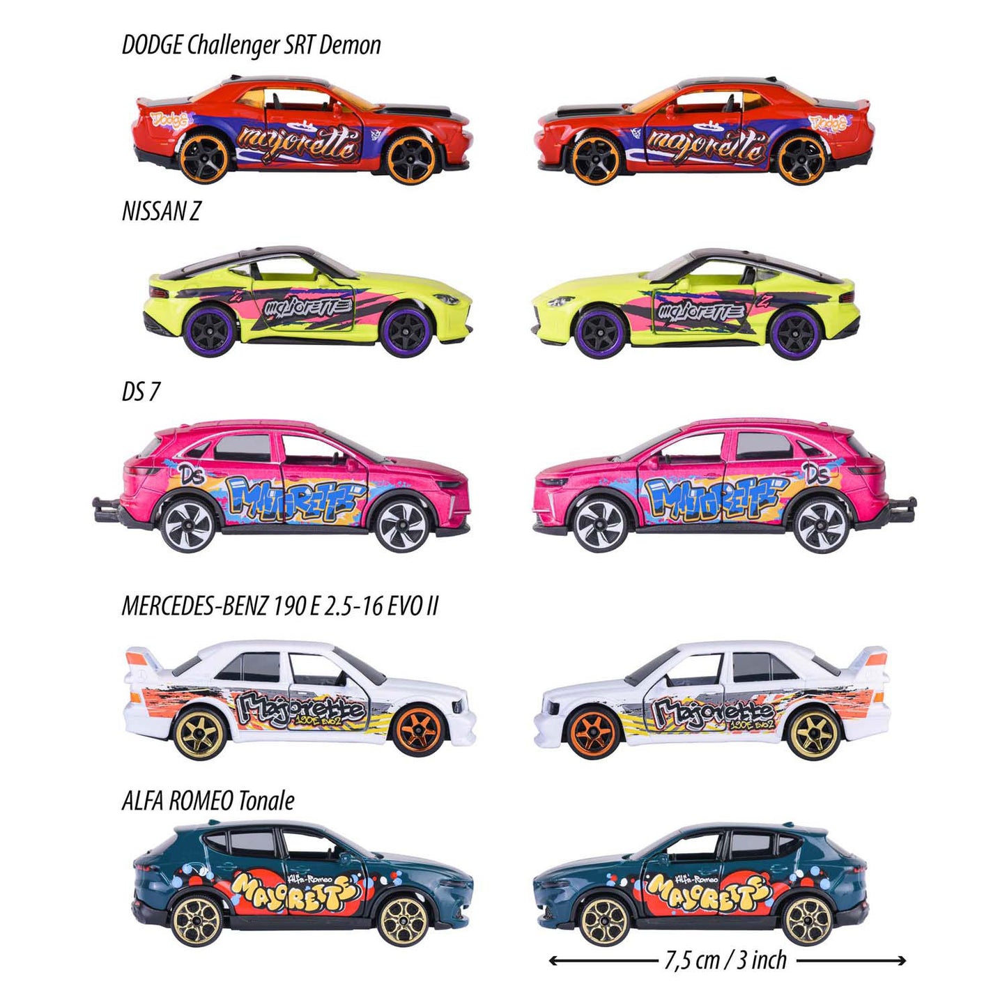 Simba majorette die-cast voertuigen limited edition 11, 5dlg.