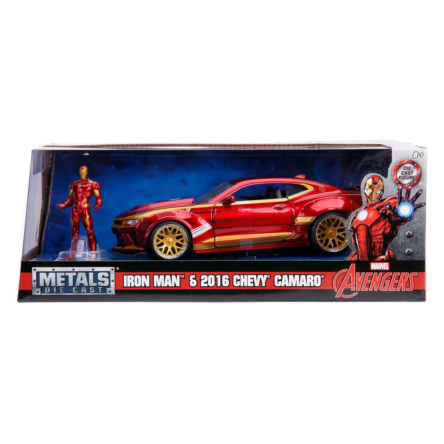 Jada toys - marvel ironman 2016 chevy camaro ss 1:24 - 9399724314r00