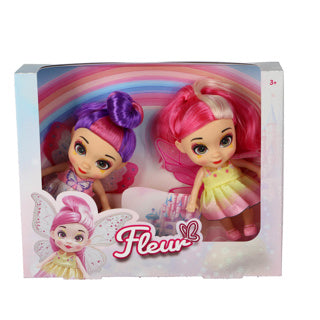 Fleur poppen set fairy 2 stuks | 2 stuks