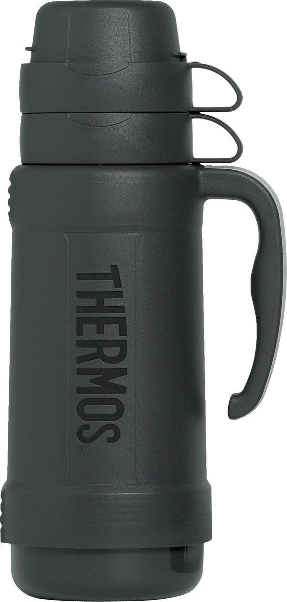 Thermos eclipse isoleerfles - 1l8 - donkergrijs