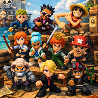 One piece mini action figure | 24 stuks