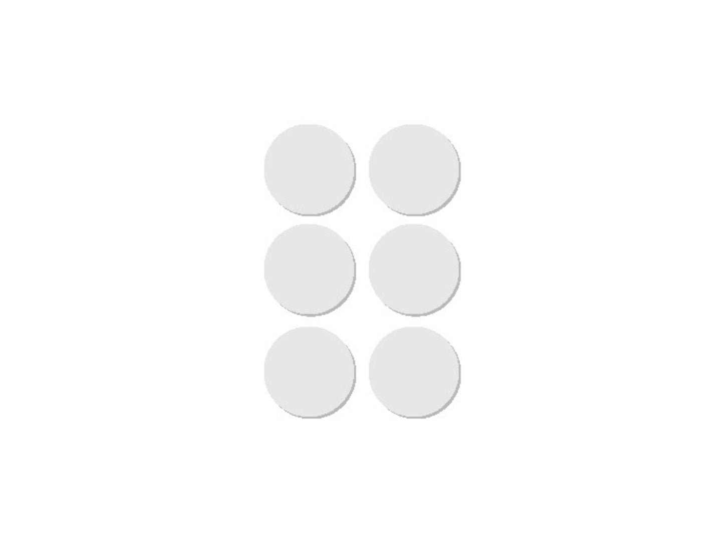 Apli etiketten rond 32mm wit