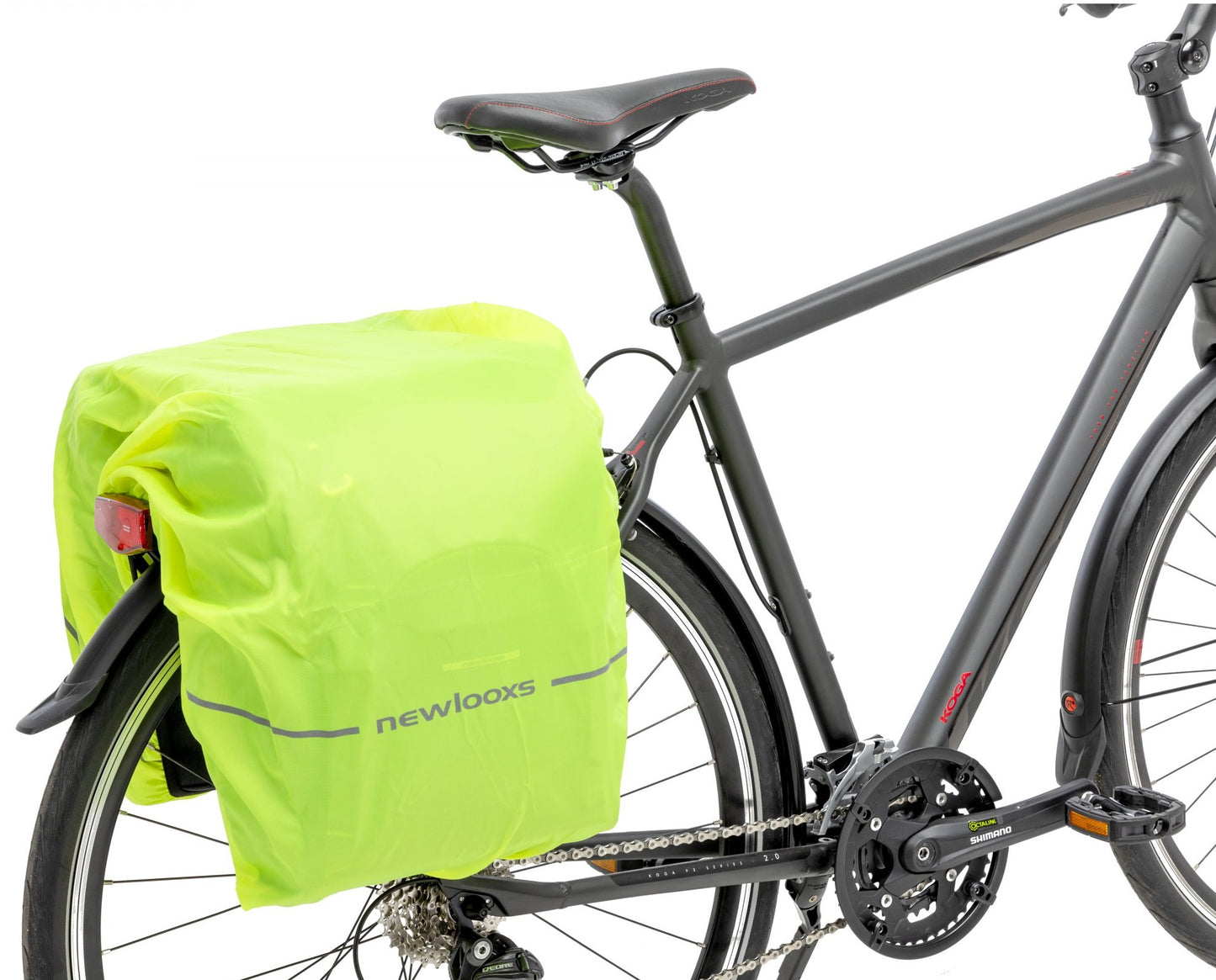 Sports Dubbele Fietstas - Racktime - Zwart - Waterafstotend - 32L