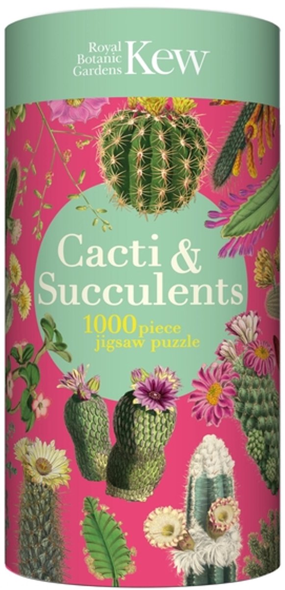 Kew jigsaw puzzle: succulents cacti