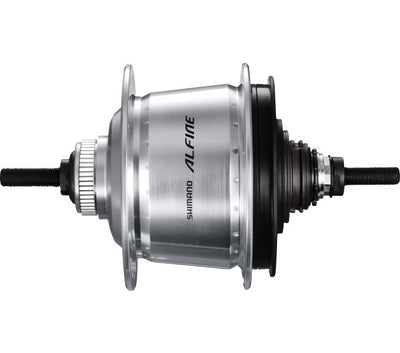 Shimano versnellingsnaaf alfine sg-s7001 8 speed - voor schijfrem - 36 gaats - zwart