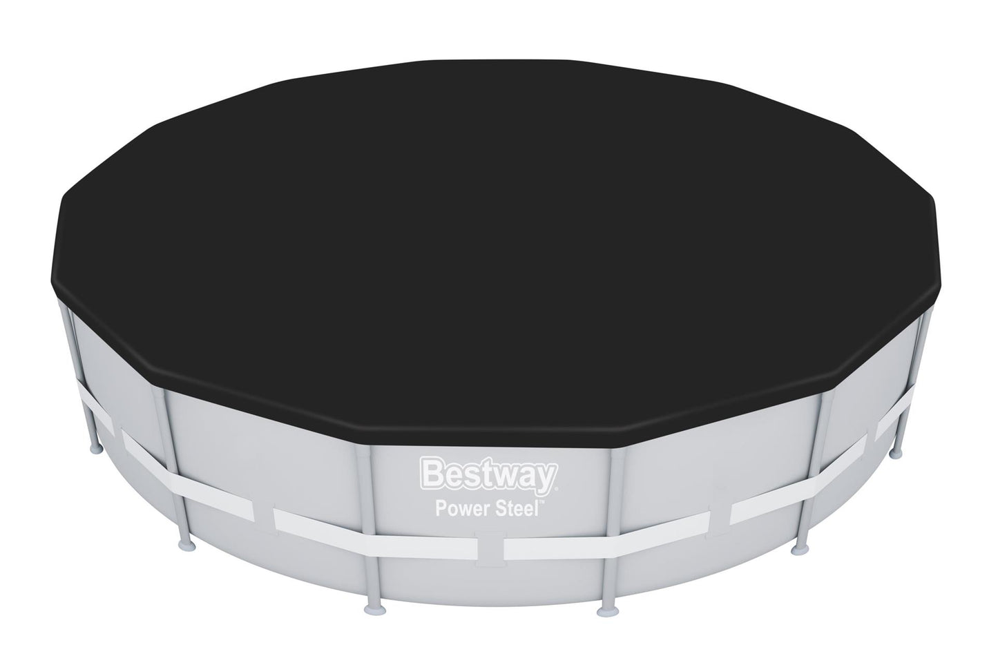 Bestway flowclear afdekhoes poolcover rond 396cm