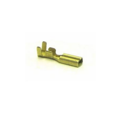 Bofix kabelschoen amp plat 2,8 ongeisoleerd (25st)