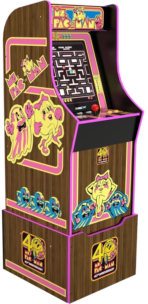 Arcade1up ms pac-man 40th anniversary
