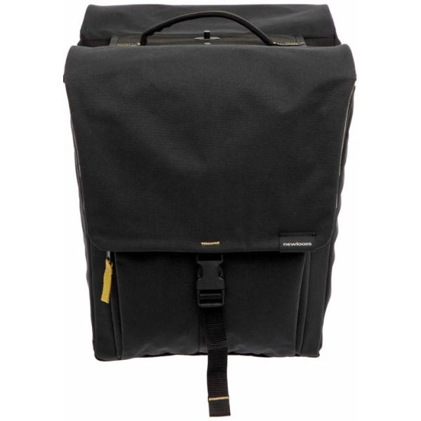 Burgers - new looxs tas new looxs tulum afneembaar dubbel zwart | 32l