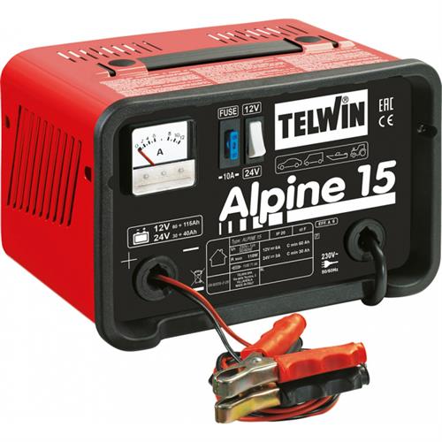Telwin acculader alpine 15 12-24v