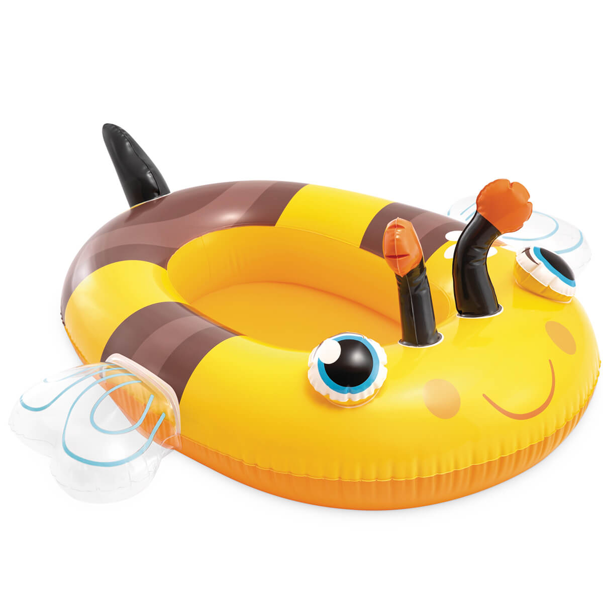 Intex zwembad kinderbootje-speedboot-blauw