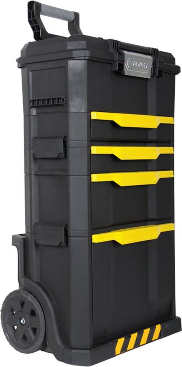 Stanley koffers gereedschapswagen | 3-in-1 modulair | verrijdbaar met wielen - 1-79-206