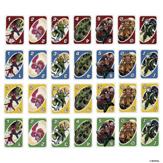 Mattel games spel uno the amazing spider man | 8 stuks