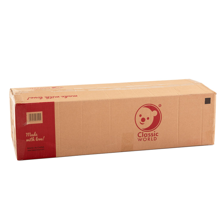 Classic world houten zandbak weegschaal met emmers
