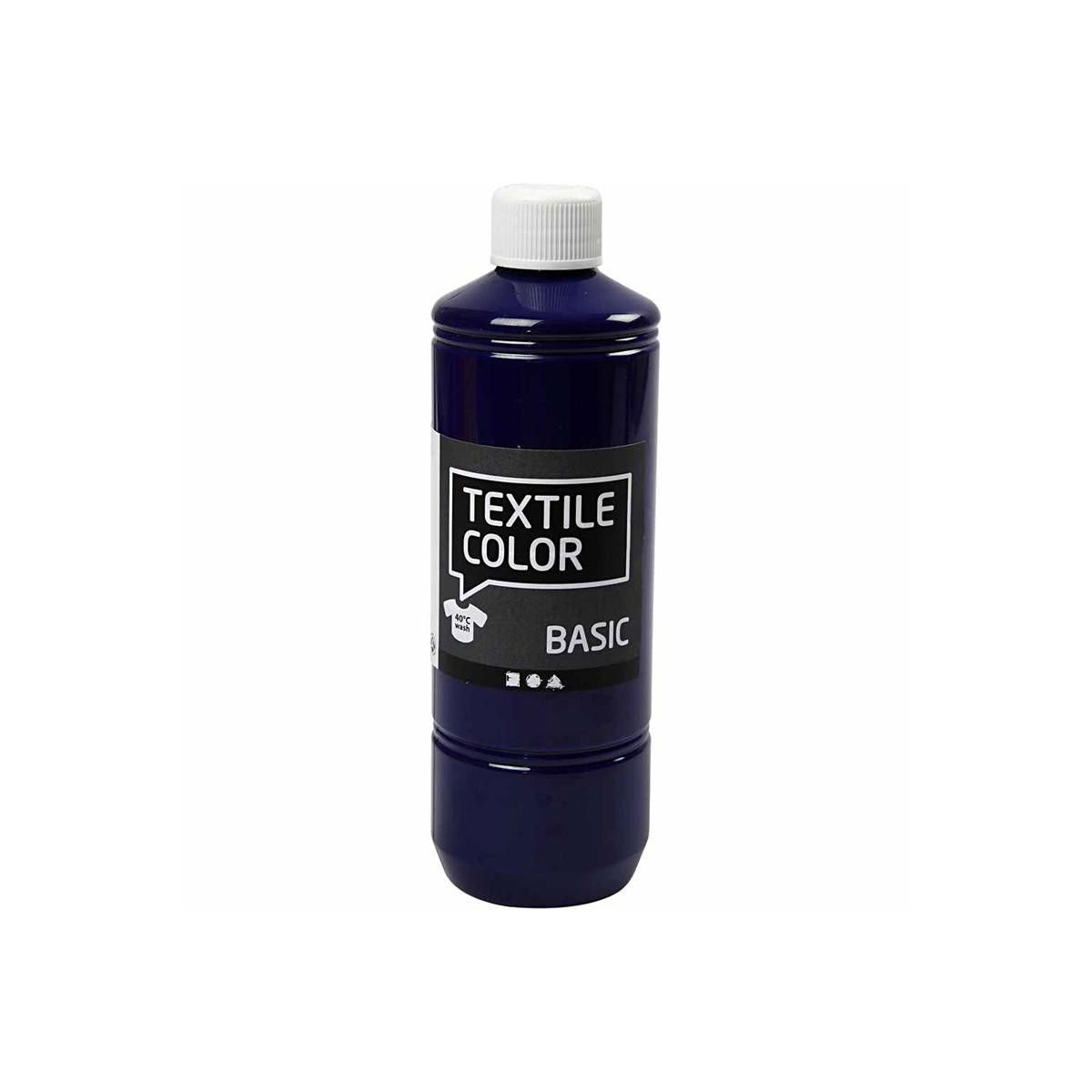 Creativ company textielverf - briljant blauw, 500ml