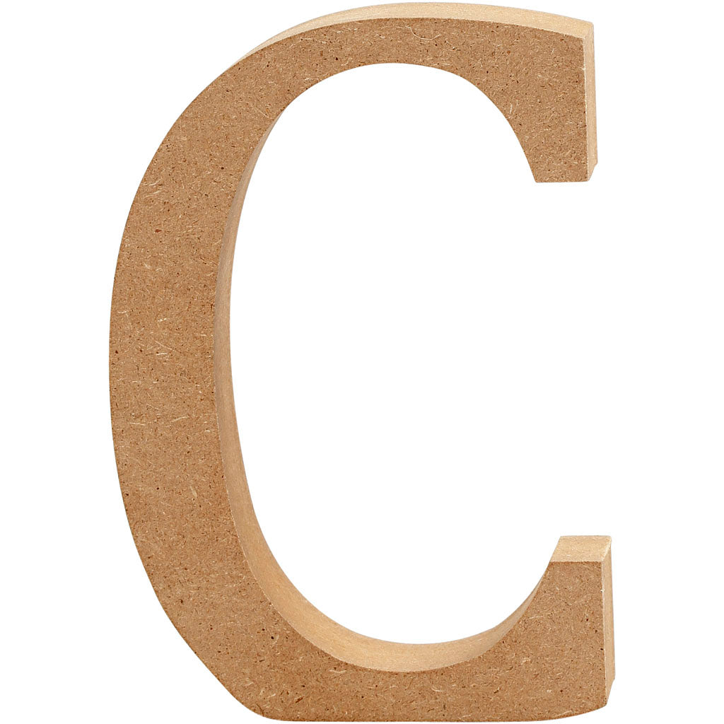 Creativ company letter c mdf 13cm, 1st.