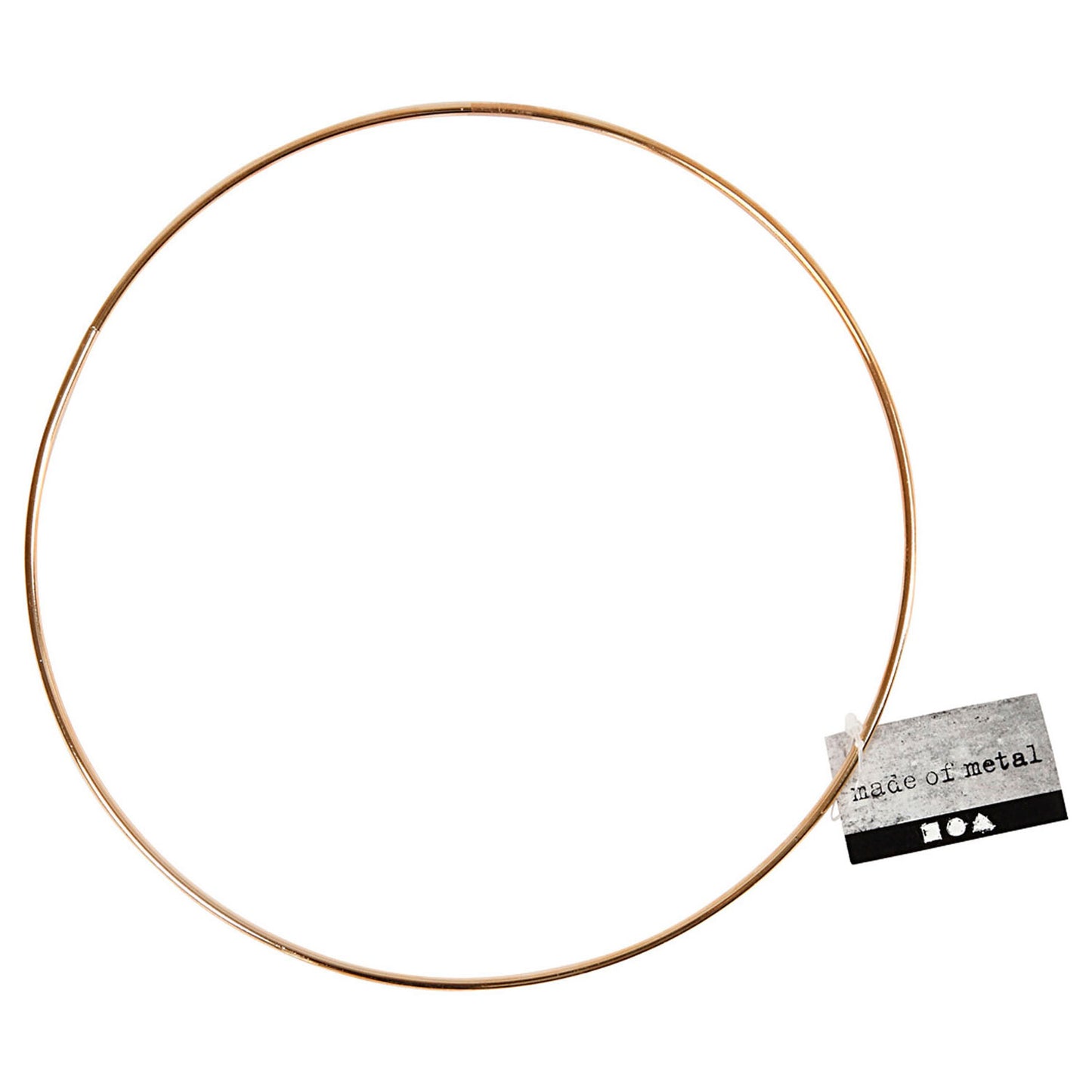 Creativ company metalen draadring goud, 20cm