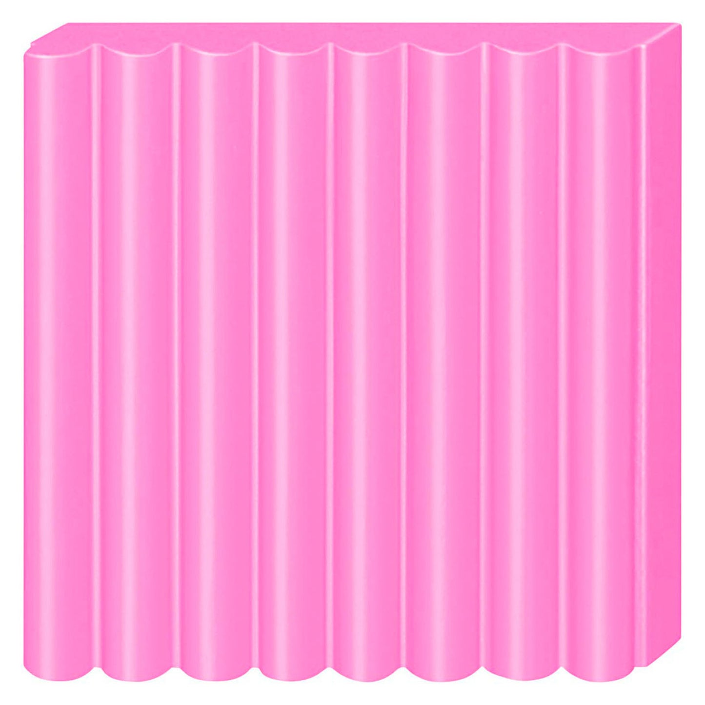 Fimo effect boetseerklei neon roze, 57gr