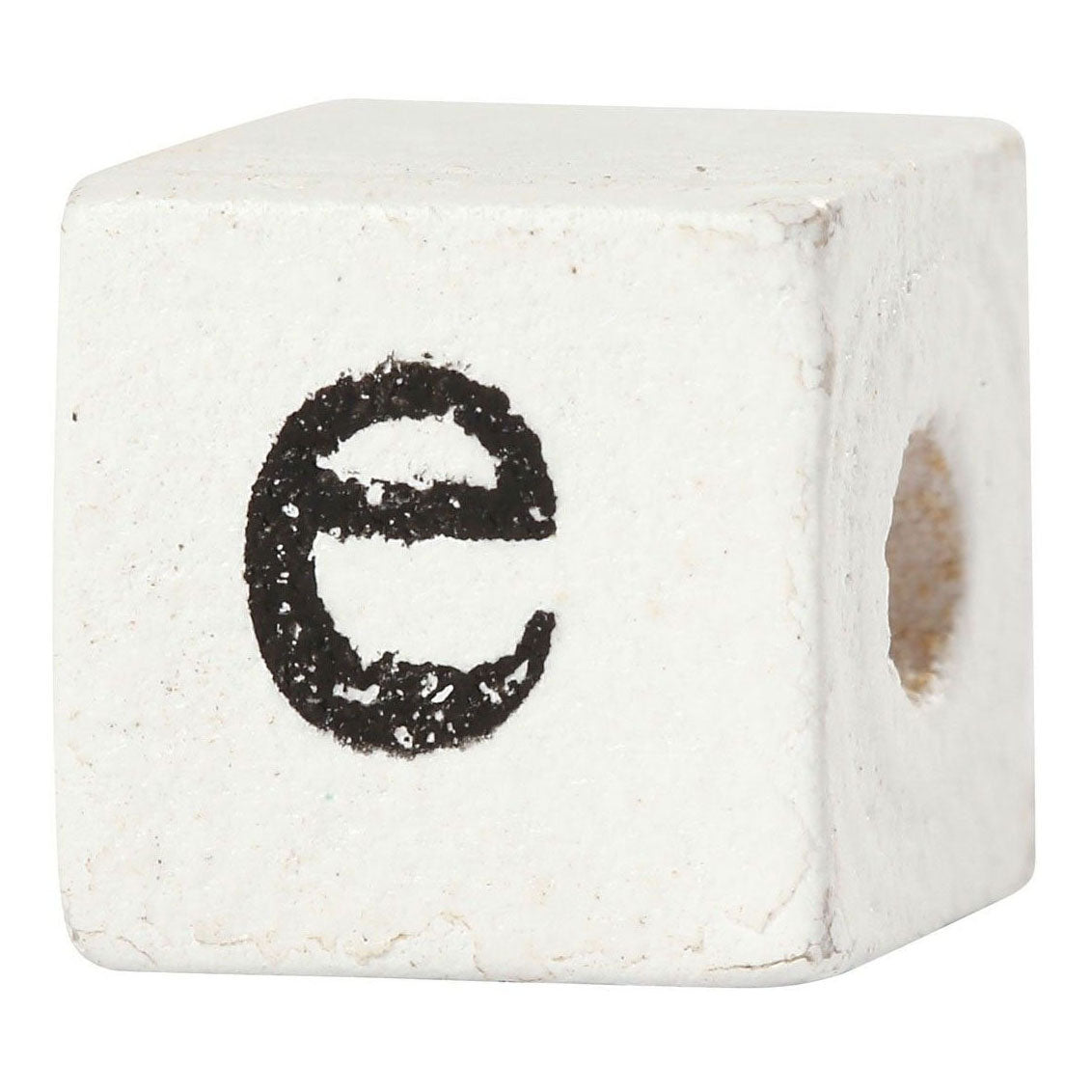 Creativ company https: www.cchobby.nl letterkralen-a-z-en-blanco-afm-8x8-mm-gatgrootte-3-mm-wit-96-div-1-doos