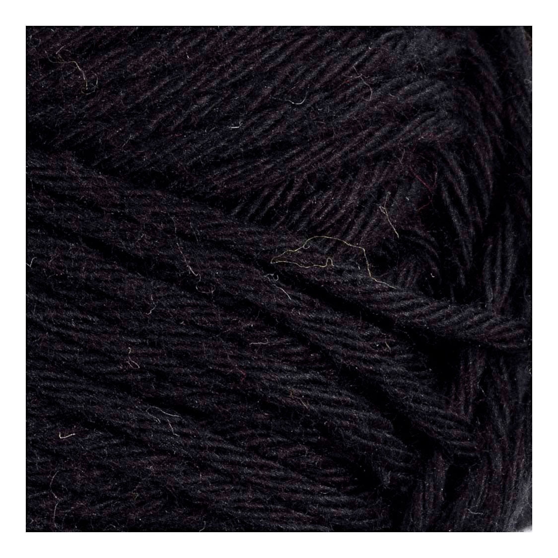 Creativ company katoengaren afm 8 8 l: 80-85 m zwart - 50gr.