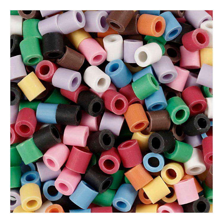 Creativ company nabbi biobeads 5x5mm diverse kleuren - 1000st.