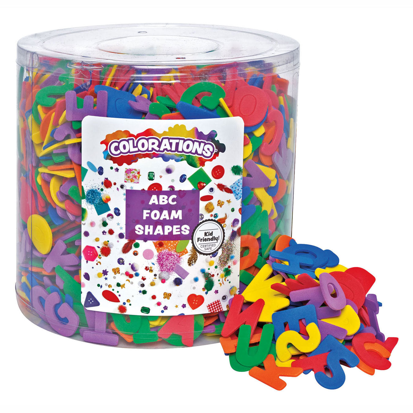 Colorations - abc foamletters in emmer, 2208st.