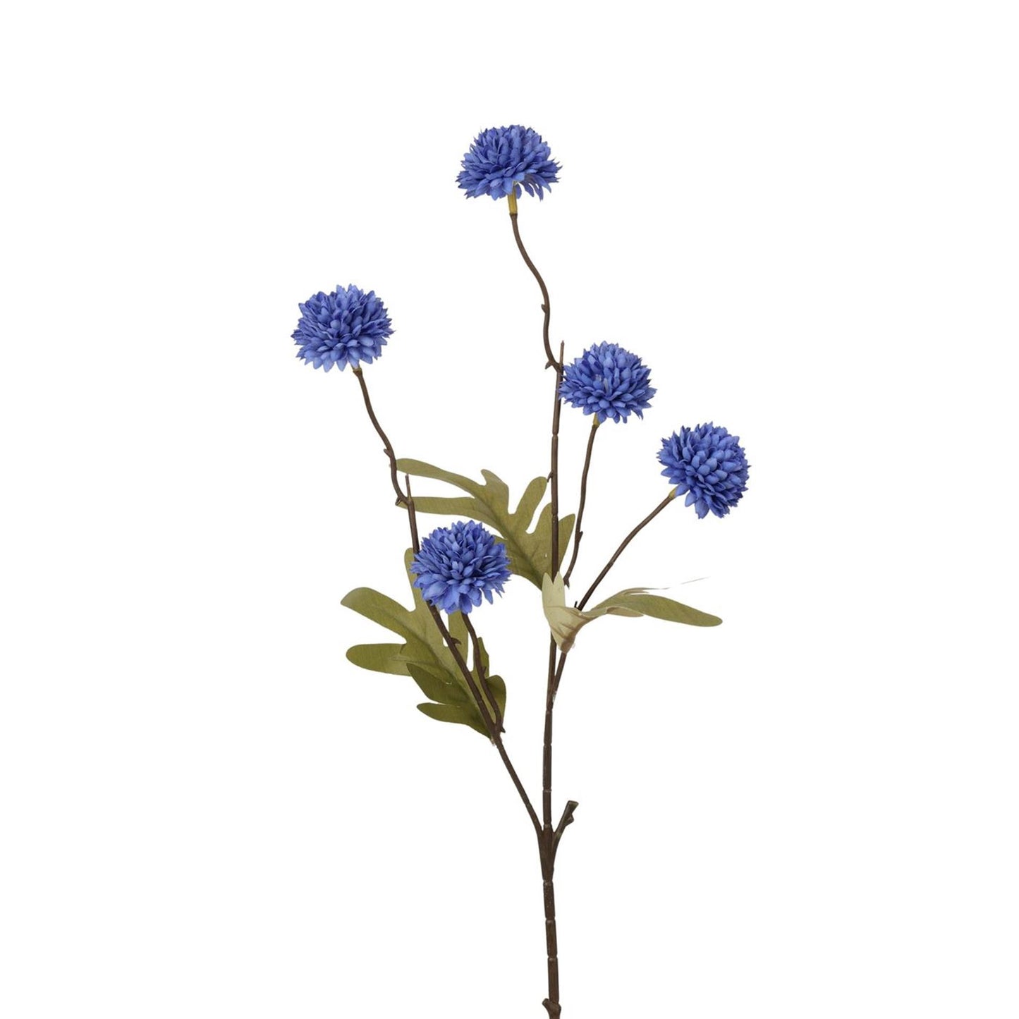 Roberts collection pompom spray 52cm blauw