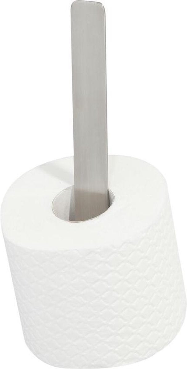 Tiger colar - reserverolhouder - zonder te boren - zelfklevend 3m tape - rvs geborsteld
