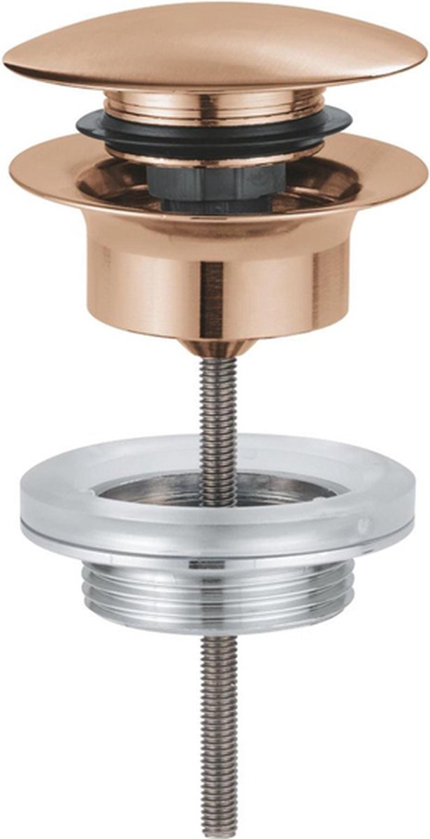 Grohe afvoergarnituur - push-open - geborsteld warm sunset (mat brons)