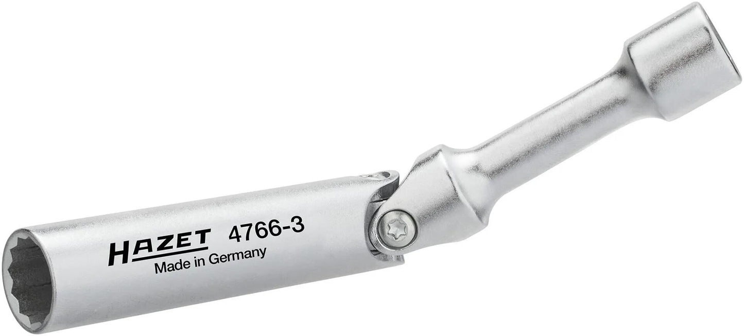 Hazet zündkerzen-steckschlüsseleinsatz 4766-3 candle insert m.gelenk