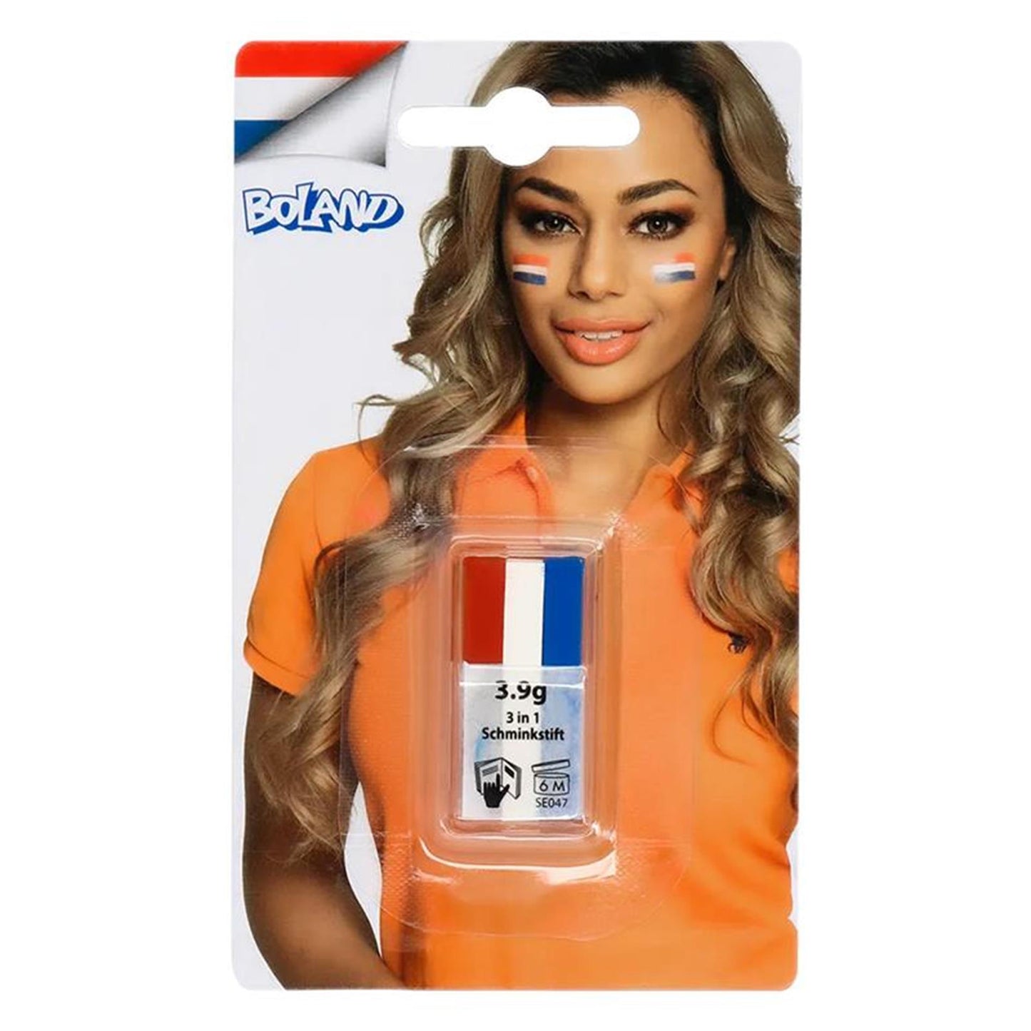 Boland schminkstift nederland rood-wit-blauw