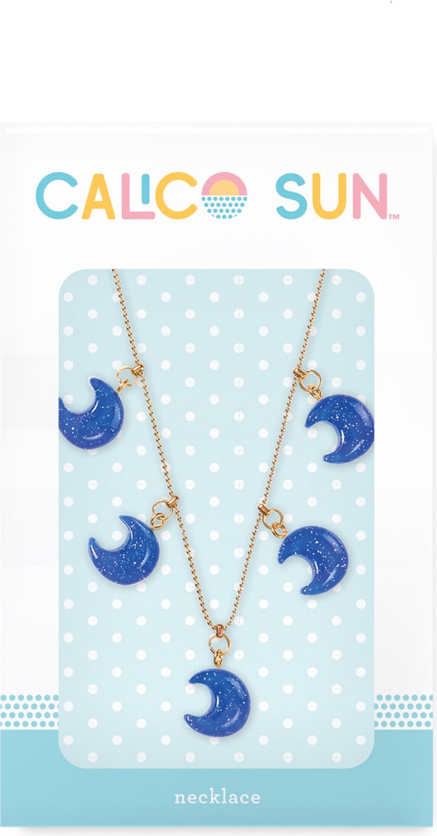 Calico sun - sophia halsketting - maan