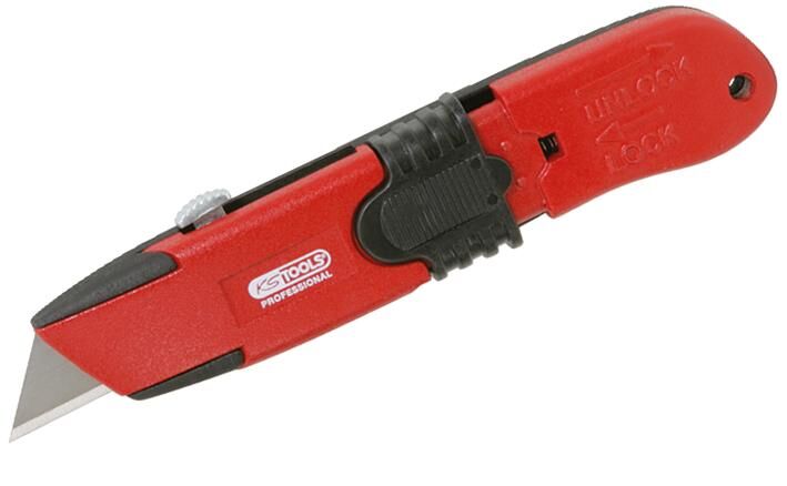 Ks tools afbreekmes universal knife ks trapezoidal blade