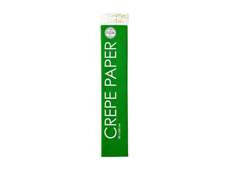 Globos crepepapier 50x250cm appelgroen pak a 12