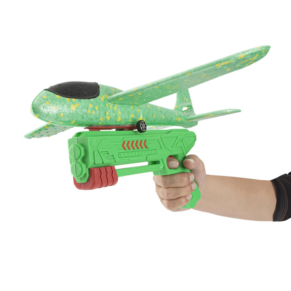 Moxy foam vliegtuig 35cm met lanceerder