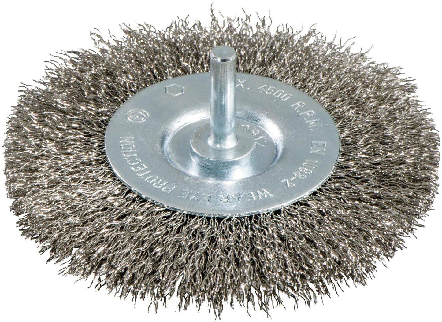 Metabo ronde staaldraadborstel round brush with 6mm shaf d=75mm steel