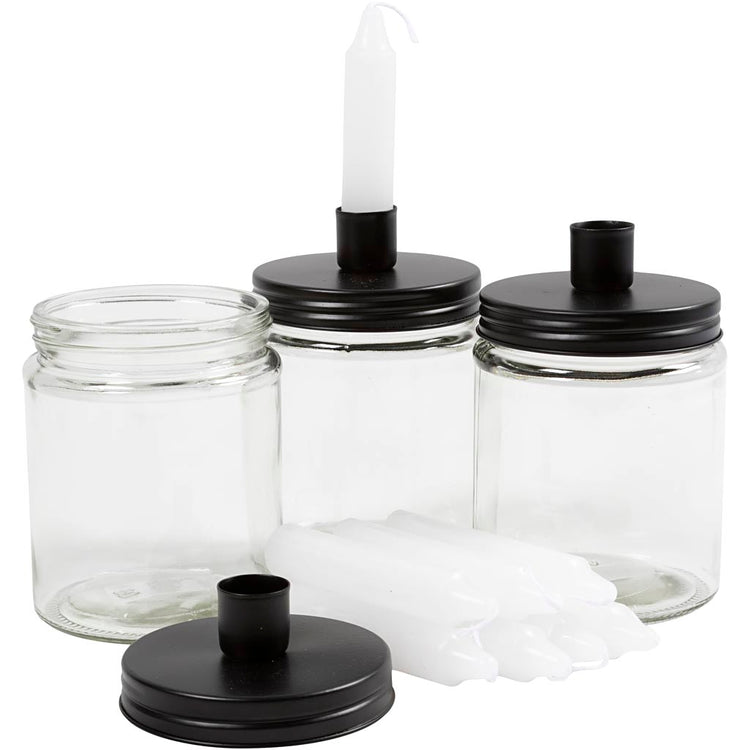 Http: www.cchobby.nl potje-met-kandelaar-en-kaarsen-h-15-cm-d-9-5-cm-afm-15-cm-6-set-1-doos