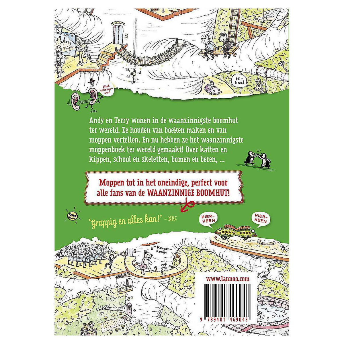 Centraal boekhuis het waanzinnige moppenboek