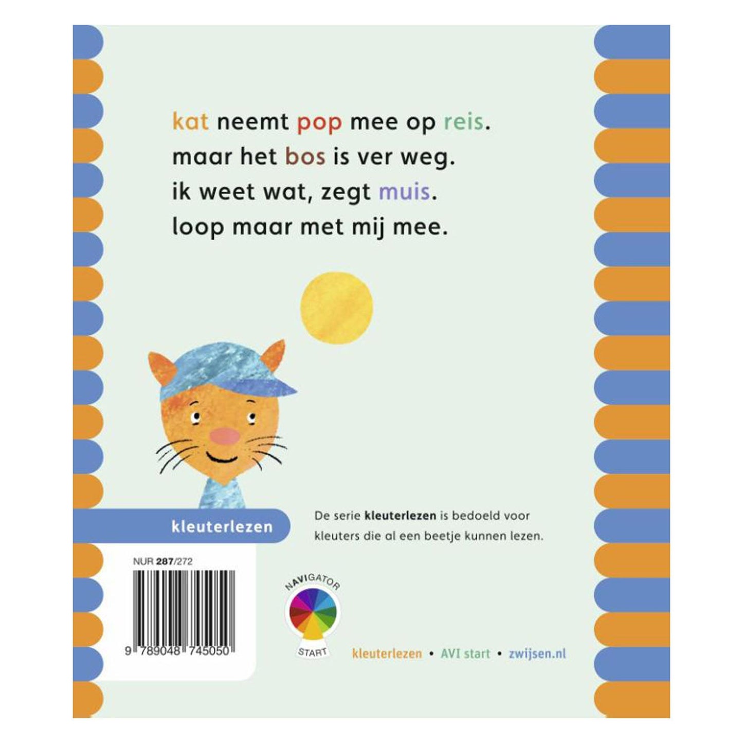 Wpg uitgevers kleuterlezen - kat gaat op reis