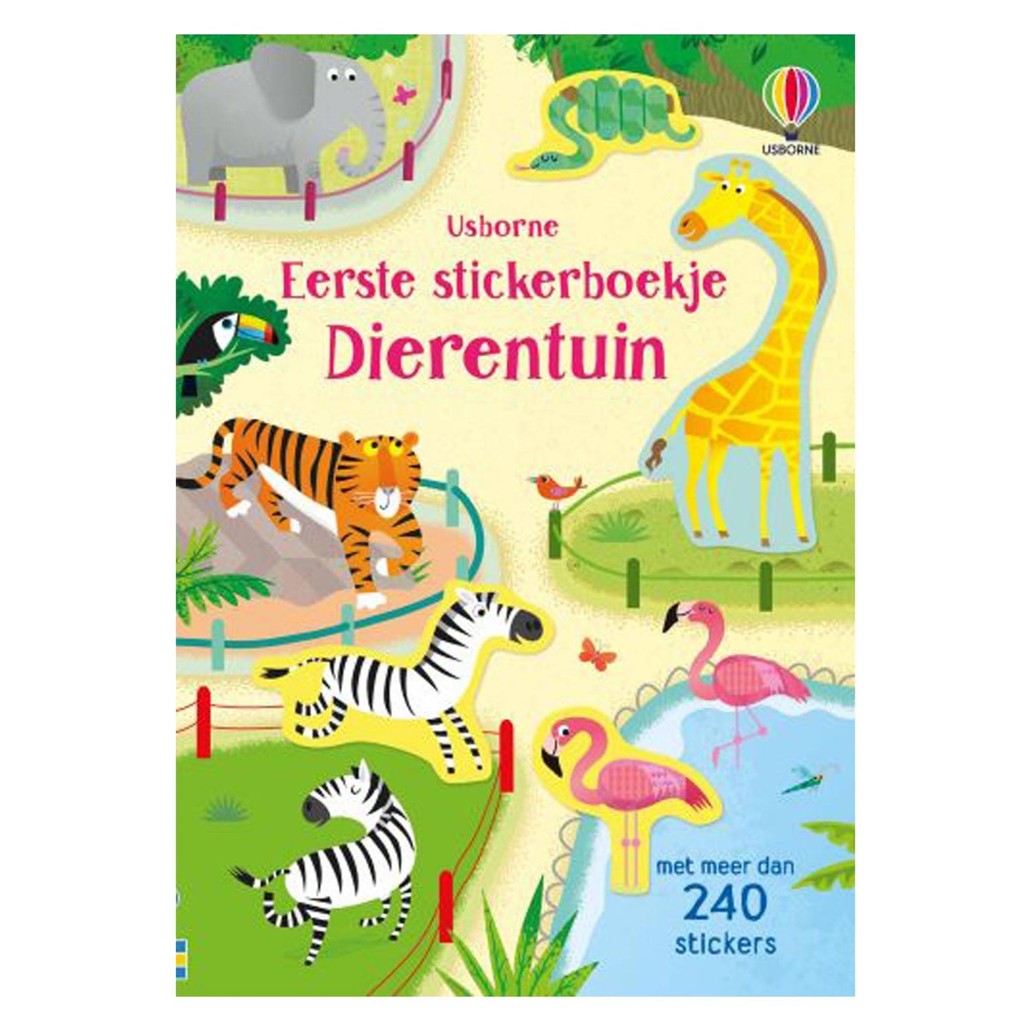 Wpg uitgevers eerste stickerboekje, dierentuin. 3+